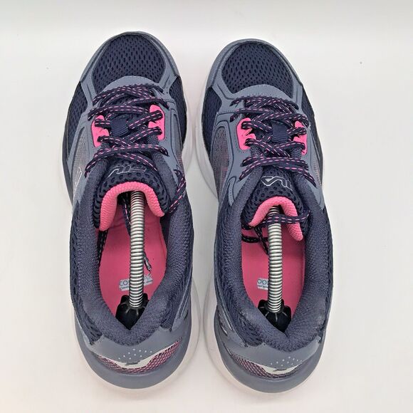 FILA Threshold 10 Running Sneakers Women's 8 Blue Pink Lace Up Memory Foam Shoes - Picture 6 of 12